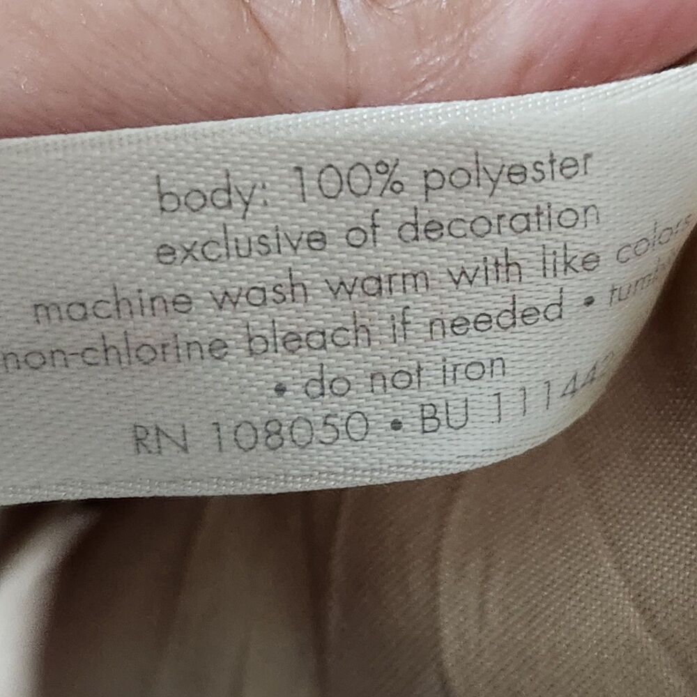 Cacique Babydoll Lingerie Gown  Size 18-20 Gold Color - Picture 9 of 10